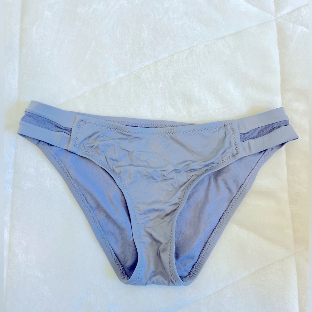 Blue bikini bottoms